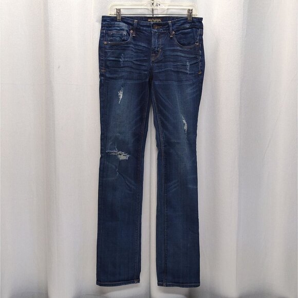 Cult Of Individuality Karma Straight Leg Jeans 32x33 Size 29 Style# 725-142K EUC - Picture 1 of 10